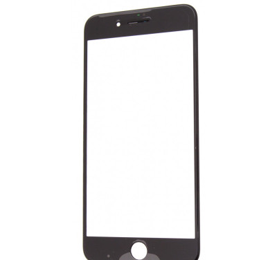 Geam sticla iPhone 8 Plus, Complet, Black foto