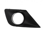 Rama lampa ceata , suport proiector fata, dreapta Peugeot 207 (W ), 2009-12.2013, cu cadru cromat, 7452ZZ