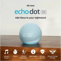Boxa smart Amazon Echo Dot 5 Blue B09B8RVKGW foto