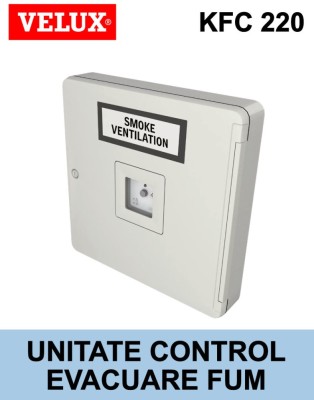 Unitate control ferestre evacuare fum Velux KFC 220 foto
