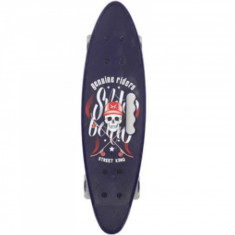 58cm Penny Board portabil, ABEC-7 si roti cu LED - Pirates foto