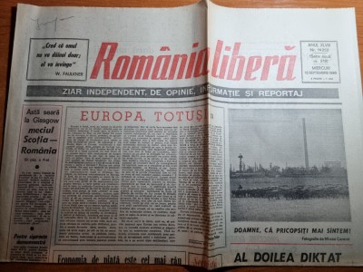 romania libera 12 septembrie 1990-art. si daca minerii nu ar fi comis excese? foto