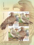 Romania, LP 2235b/2019, Europa - Pasari nationale, bloc de 4 timbre (2 serii), obl.