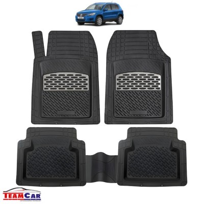 Covorase Auto TeamCar&amp;reg; Tip Tavita Compatibile Volkswagen Tiguan AD1 SUV (2007&amp;ndash;2016) Carbon foto