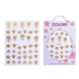 Autocolante pentru unghii, ornamente CB-174, MOLLY LAC