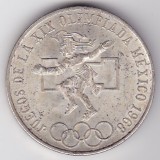 Mexic 25 Pesos 1968 comemorativa olimpiada