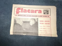 REVISTA FLACARA 22 APRILIE 1983 ROMANIA ITALIA