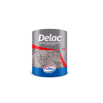 Lac Piatra Vitex Delac, 750 ml, Transparent, Lac pe Baza de Solvent, Lac Acrilic Transparent, Lac Acrilic pentru Piatra, Lac Transparent pentru Piatra foto