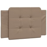Cumpara ieftin Perna pentru tablie pat, Zadar, cappuccino, 80 cm, piele artificiala