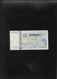 Tunisia 10 dinari 2005 seria7449109