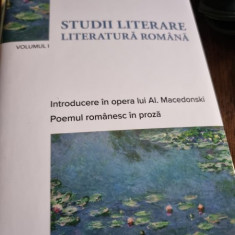 Mihai Zamfir - Studii Literare: Literatura Romana Vol. 1