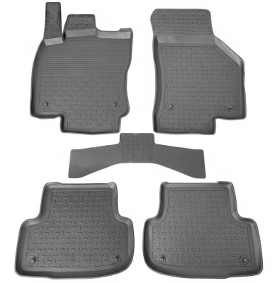 Covorase presuri cauciuc Premium Seintex stil tavita Audi A3 2012-2019 foto