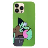 Husa compatibila cu Apple iPhone 12 model Grubber The Ganggreen Gang, Silicon, TPU, Viceversa, Transparent, Carcasa