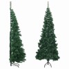 VidaXL Brad de Crăciun artificial de colț, verde, 210 cm, PVC 329165