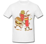 Cumpara ieftin Tricou &quot; Run fast food &quot;