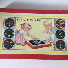 * Joc vintage Gloria Mosaic, Made in Western Germany, 26x16.5cm, colectie