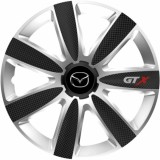 Cumpara ieftin Set 4 Capace Roti GTX Carbon Gri-Negru R17, Pentru Mazda, Autohelix MSA