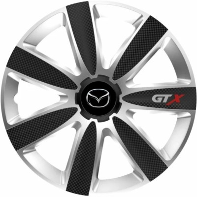 Set 4 Capace Roti GTX Carbon Gri-Negru R17, Pentru Mazda foto