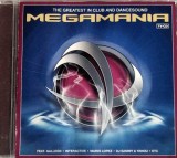 Various &lrm;&ndash; Megamania - The Greatest In Club And Dancesound NM / NM dublu cd trance euro dance Premium Germania 2002