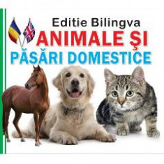 Animale si pasari domestice. Editie bilingva