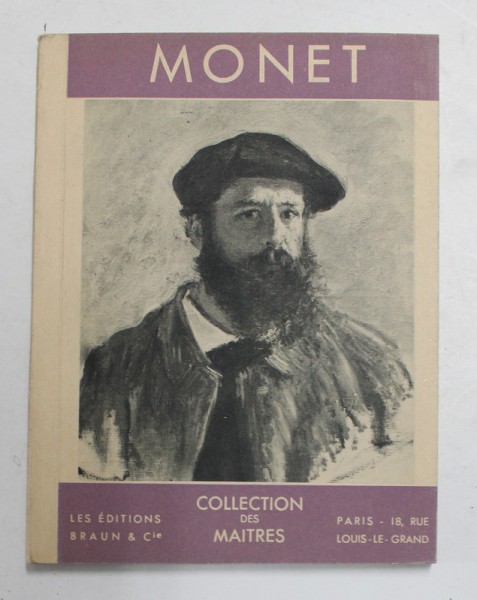 CLAUDE MONET 1840 - 1926 par GEORGE BESSON , ANII &#039;50