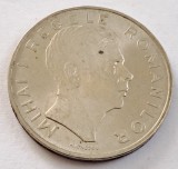 Moneda Romania 100 Lei 1944 Regele Mihai I Argint