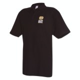 SBS - Tricou polo negru - XL