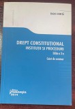 Drept constituţional instituţii ţi proceduri, 2014