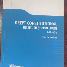 Drept constituţional instituţii ţi proceduri