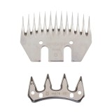 Set cutite rezerva 13/4 dinti inferior superior Constanta4 Kerbl masina tuns