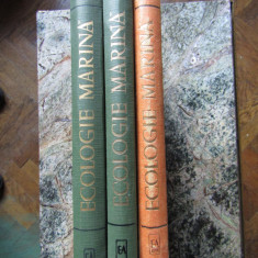 ECOLOGIE MARINA , colectiv de autori , VOLUMELE I - III