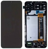 Display cu Touchscreen si Rama Samsung Galaxy A13 4G (A135/A137) Negru OEM