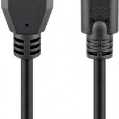 Cablu USB 2.0 A tata - USB-C, 3m, negru, Goobay