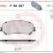 BREMBO P 68 067 PRIME LINE set placute frana,frana disc