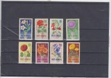 M1 TX5 1 - 1964 - Flori de gradina, Flora, Nestampilat