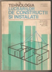 Tehnologia lucrarilor de constructii si instalatii-I.Davidescu,C.Rosoga