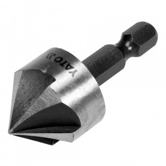 Freza pentru metal cu prindere Yato YT-44726, HEX 1/4, diametru 20.5 mm, lungime 40mm foto