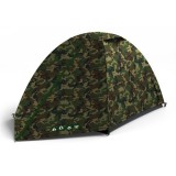 Cort HUSKY Bizam 2 Army, 2 Persoane, Impermeabil 4000mm, Camping, Autoportant, 3.6kg, Camuflaj Woodland