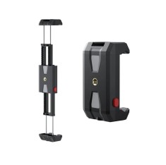 Suport telefon mobil si tableta cu doua filete 1/4 pentru trepied / monopied