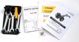 ProGARDEN Campo U16E motocultor multifunctional 14CP, benzina, EU V, pornire