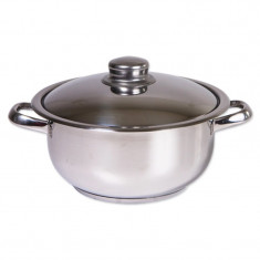 Oala inox Cocinera Zilan, 16 l, nr 34, capac inox foto