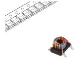 Inductor SMD 55.6uH 30m&Omega; 1A 6.5x6x4.5mm