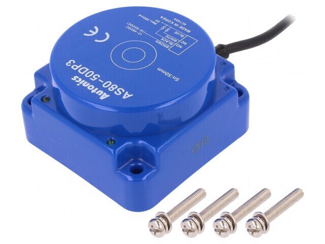 Senzor Inductiv PNP/NO NC 0-50mm 12-48VDC