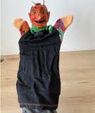 Jucării Pluș Retro Vintage - Marionetă tip ventriloc de genul diavol, demon