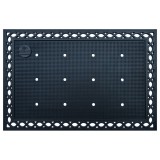 Covor intrare exterior Premium House, 60 x 90 cm, cauciuc, negru, dreptunghiular