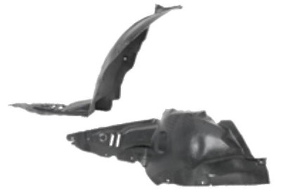Carenaj roata Peugeot 407, 05.2004-12.2010, partea Dreapta, Punte fata partea din Fata 7136X2, 5751FP1T, Model COUPE foto