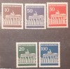 Germania 1966, mi 506-510, serie 5v MNH, Nestampilat