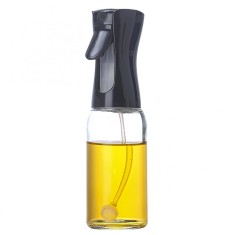 Pulverizator pentru Ulei, Otet sau Alte Lichide, Reincarcabil, Multifunctionale, Capacitatea 200 ml, Material PVC Alb