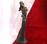 BIBELOU FIGURINA FEMEIE AFRICANA 25 CM