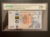 Romania 100 lei 2026 Carada pick 128fr grad 70* pmg